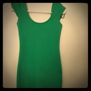 Kelly Green Mini Dress